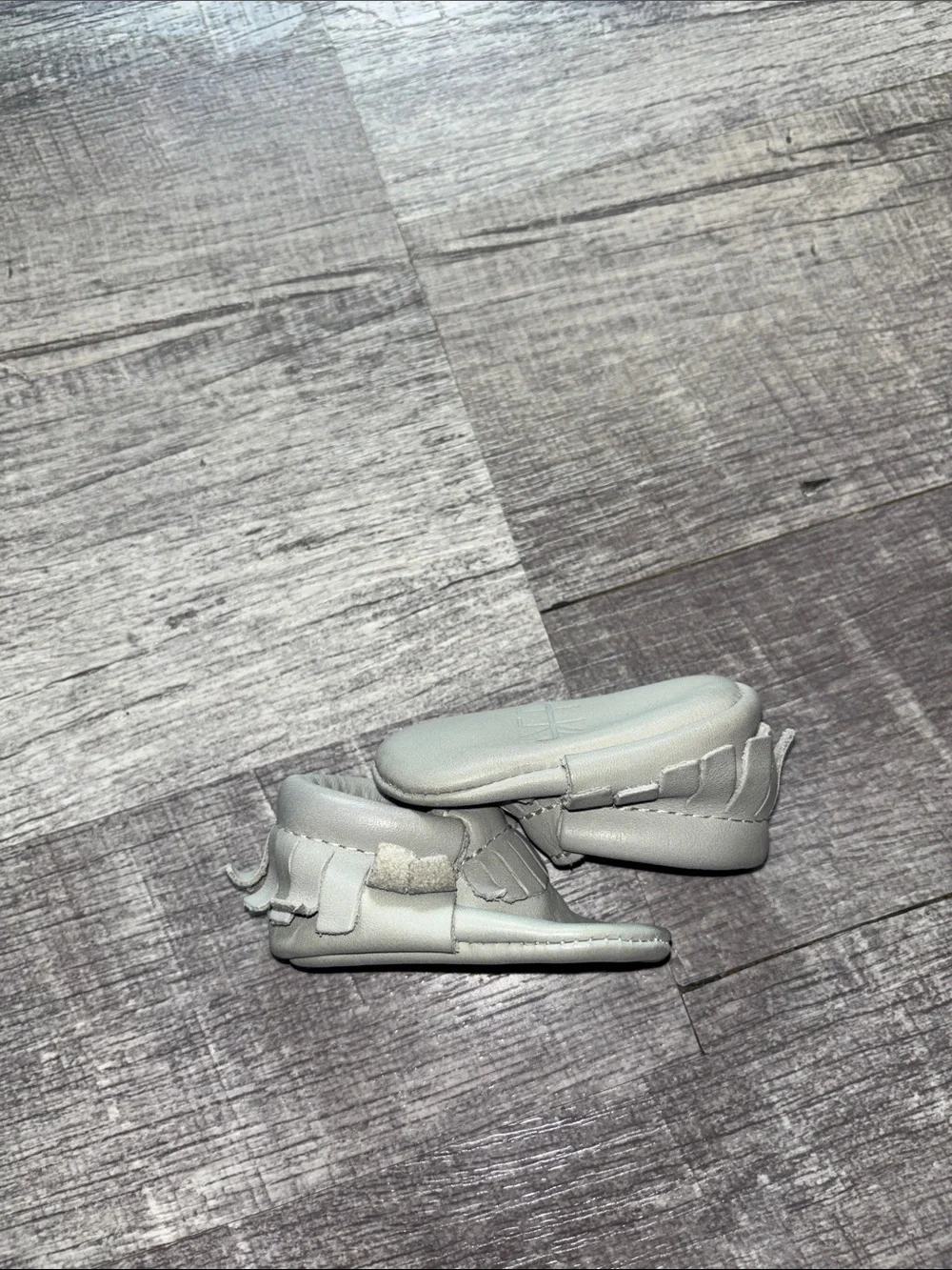 Freshly Picked Grey Moccasins